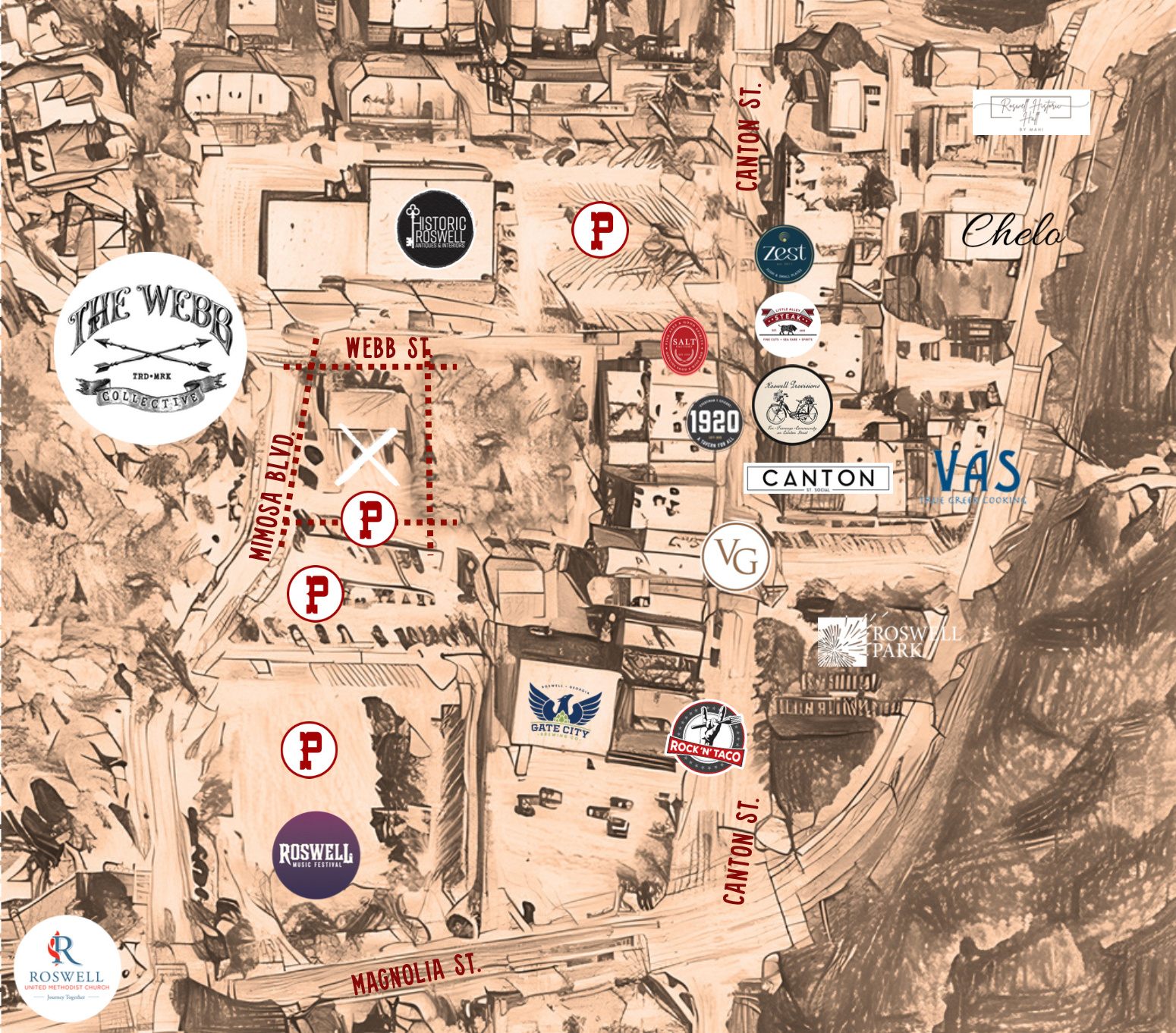 Heart of DwnTwn Roswell